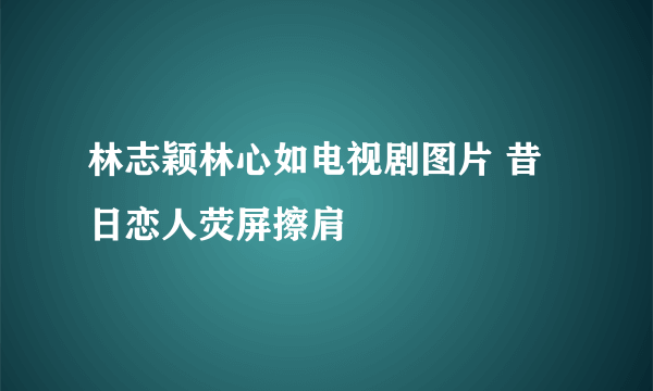 林志颖林心如电视剧图片 昔日恋人荧屏擦肩