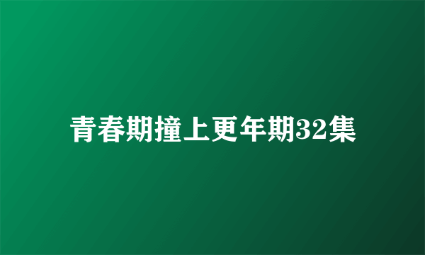 青春期撞上更年期32集