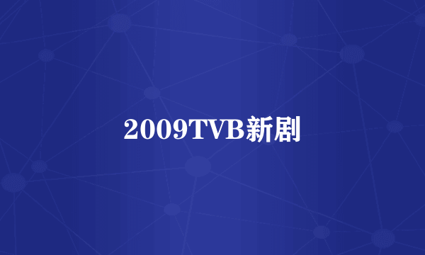 2009TVB新剧