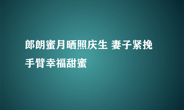 郎朗蜜月晒照庆生 妻子紧挽手臂幸福甜蜜