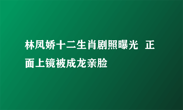 林凤娇十二生肖剧照曝光  正面上镜被成龙亲脸