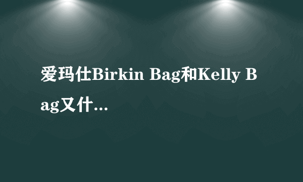 爱玛仕Birkin Bag和Kelly Bag又什么区别呢？