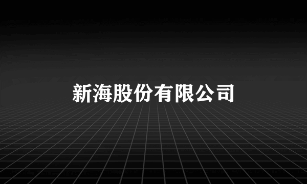 新海股份有限公司