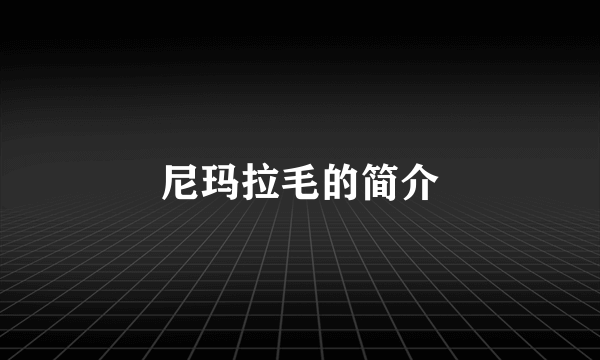 尼玛拉毛的简介